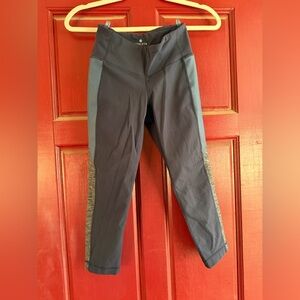 Athleta Blue Gray Leggings XS